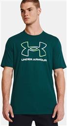 Under Armour Ua Gl Foundation Update Ανδρικό T-shirt Κοντομάνικο Πράσινο από το MybrandShoes