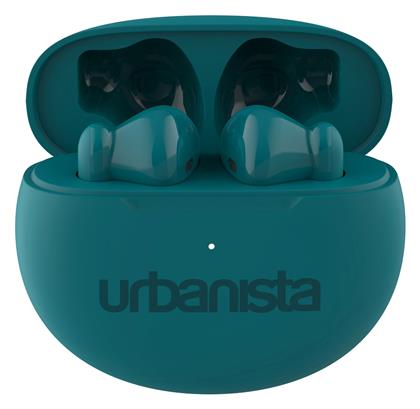 Urbanista Austin Earbud Bluetooth Handsfree Ακουστικά με Αντοχή στον Ιδρώτα και Θήκη Φόρτισης Lake Green από το e-shop