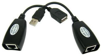 USB to RJ45 extender by CAT-5E cable 50m