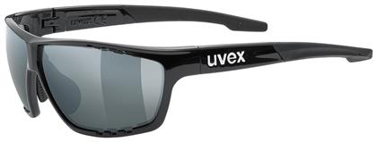 Uvex Sportstyle 706 με Μαύρο Κοκκάλινο Σκελετό και Μαύρο Φακό