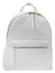 Valentino Bags Γυναικεία Τσάντα Πλάτης Λευκή