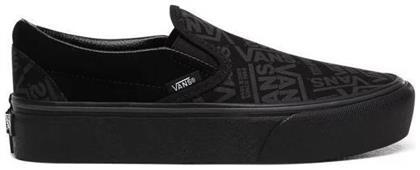 Vans 66 Classic Πάνινα Ανδρικά Slip-On Μαύρα