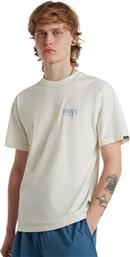 Vans Ανδρικό T-shirt Κοντομάνικο Εκρού από το New Cult