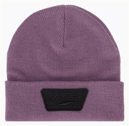 Vans Beanie Ανδρικός Σκούφος Πλεκτός σε Μωβ χρώμα από το Zakcret Sports