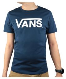 Vans Flying Ανδρικό T-shirt Πετρόλ με Λογότυπο