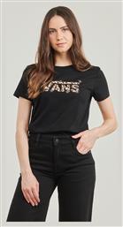 Vans Γυναικείο Αθλητικό T-shirt Μαύρο από το Spartoo