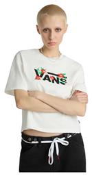 Vans Γυναικείο Crop T-shirt Floral Μπεζ από το Modivo