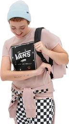 Vans Γυναικείο T-shirt Ροζ με Στάμπα