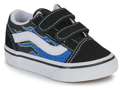 Vans Παιδικά Sneakers V Μαύρα από το SerafinoShoes