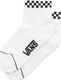 Vans Peek-A-Check Crew Γυναικείες Κάλτσες με Σχέδια Λευκές από το Modivo