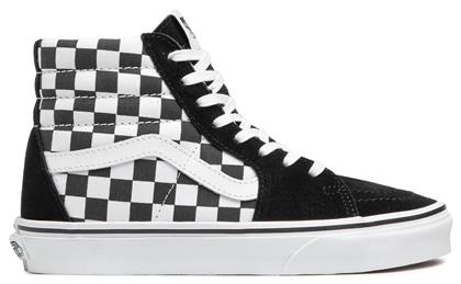 Vans Sk8 Hi Unisex Sneakers Μαύρα