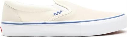 Vans Skate Πάνινα Ανδρικά Slip-On Μπεζ