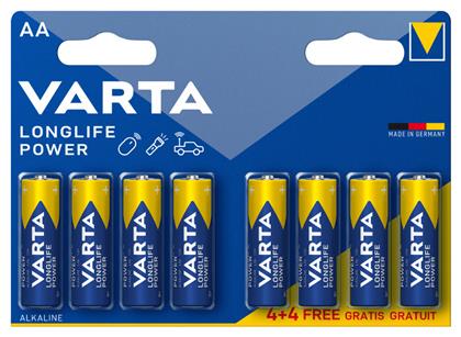 Varta High Energy Αλκαλικές Μπαταρίες AA 1.5V 8τμχ