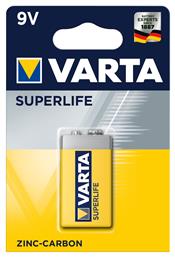 Varta Superlife Μπαταρία Zinc 9V 1τμχ από το Public