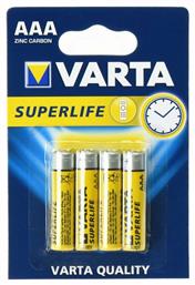 Varta Superlife Μπαταρίες Zinc AAA 1.5V 4τμχ από το Public