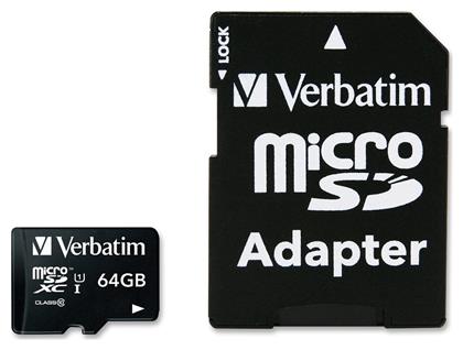 Verbatim Premium microSDXC 64GB Class 10 U1 UHS-I