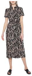 Vero Moda Midi Σεμιζιέ Φόρεμα Animal Print από το Plus4u