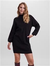 Vero Moda Mini All Day Φόρεμα Πλεκτό Μαύρο από το Modivo