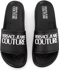 Versace Slides σε Μαύρο Χρώμα