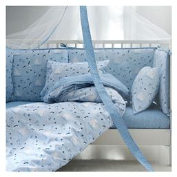 Vesta Home Πάπλωμα Κούνιας Βαμβακερό Blue 110x150cm