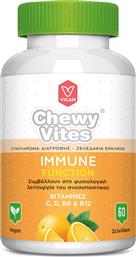 Vican Chewy Vites Adults Immune Function Vitamins C, D, B6 & B12 60 ζελεδάκια από το Pharm24