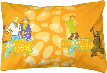 Viopros ''Scooby Doo'' Σετ Παιδικές Μαξιλαροθήκες Scooby Doo από 100% Βαμβάκι 50x70εκ. 30 Πορτοκαλί από το Aithrio