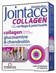 Vitabiotics Jointace Collagen Συμπλήρωμα για την Υγεία των Αρθρώσεων 30 ταμπλέτες