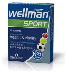 Vitabiotics Wellman Sport Health & Vitality 30 ταμπλέτες από το Pharm24