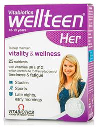 Vitabiotics Wellteen Her Βιταμίνη για Ενέργεια & Ανοσοποιητικό 30 ταμπλέτες από το Pharm24