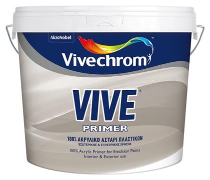 Vivechrom Vive Primer 100% Ακρυλικό Αστάρι Πλαστικών Ημιδιάφανο Κατάλληλο για Τοιχοποιία 3lt από το Esmarket