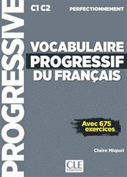 VOCABULAIRE PROGRESSIF DU FRANCAIS PERFECTIONNEMENT (+ CD) AVEC 675 EXERCICES N/E