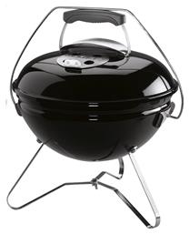 Weber Smokey Joe Premium Ανοξείδωτη Φορητή Ψησταριά Κάρβουνου με Καπάκι Μαύρη 37εκ.