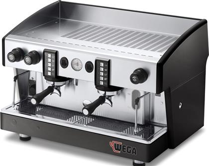 Wega Atlas W01 EVD Metallic Black Επαγγελματική Μηχανή Espresso με 2 Group Π74xΒ57xΥ52cm από το Kotsovolos