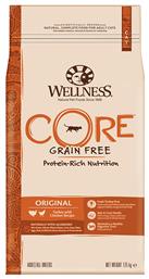 Wellness Core Original Grain Free Ξηρά Τροφή για Ενήλικες Γάτες με Γαλοπούλα / Κοτόπουλο 1.75kg