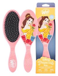 Wet Brush Παιδική Βούρτσα Ξεμπερδέματος Disney Princess Belle Limited Edition Ροζ