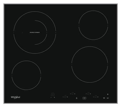 Whirlpool AKT 8601 IX Κεραμική Εστία Αυτόνομη με Λειτουργία Κλειδώματος 59x51εκ.