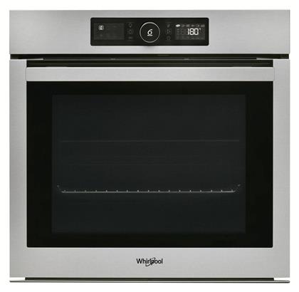 Whirlpool AKZ9 6220 IX Φούρνος άνω Πάγκου 73lt χωρίς Εστίες Π59.5εκ. Inox