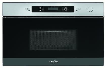 Whirlpool AMW 4900/IX Εντοιχιζόμενος Φούρνος Μικροκυμάτων 22lt Inox από το Elektrostore24