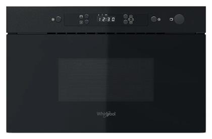 Whirlpool Εντοιχιζόμενος Φούρνος Μικροκυμάτων 22lt Μαύρος