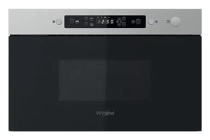 Whirlpool Εντοιχιζόμενος Φούρνος Μικροκυμάτων με Grill 22lt Inox από το Public