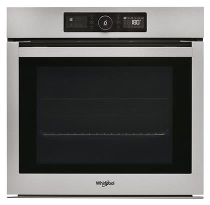 Whirlpool OAKZ9 6200 CS IX Φούρνος άνω Πάγκου 73lt χωρίς Εστίες Π59.5εκ. Inox