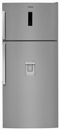 Whirlpool W84TE 72 X AQUA 2 Ψυγείο Δίπορτο 587lt Total NoFrost Υ186xΠ84xΒ75εκ. Inox