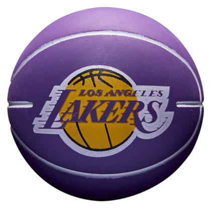 Wilson Dribbler Los Angeles Lakers Mini Μπάλα Μπάσκετ Indoor από το MybrandShoes