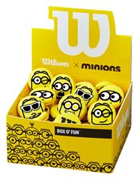 Wilson Minions 2.00 Vibration Dampeners WR8413801 Αντικραδασμικό Ρακέτας Τένις σε Κίτρινο Χρώμα 1τμχ