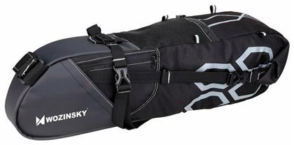 Wozinsky Large Roomy Saddle Τσαντάκι Σέλας Ποδηλάτου 12lt Μαύρο WBB9BK από το Public