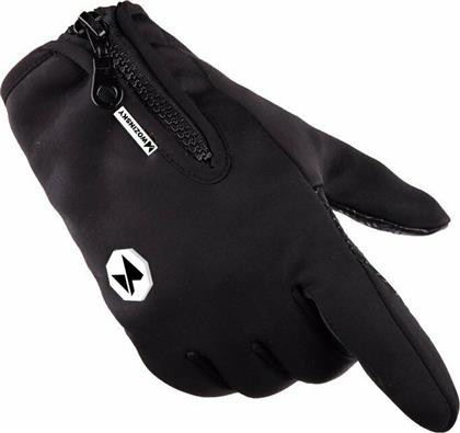 Wozinsky Universal Sport Waterproof Winter Μαύρα Ανδρικά Γάντια Αφής από το Public