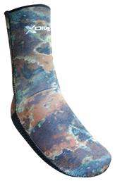 XDive Καλτσάκια Κατάδυσης από Ξυρισμένο Neoprene Camo 3mm