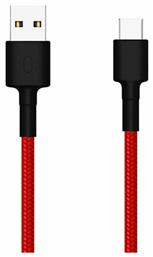 Xiaomi Braided USB 2.0 Cable USB-C male - USB-A male Κόκκινο 1m (SJV4110GL)