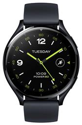 Xiaomi Watch 2 47mm Αδιάβροχο με Παλμογράφο (Black)