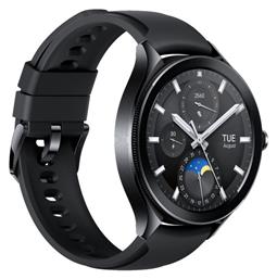 Xiaomi Watch 2 Pro 4G LTE Stainless Steel Αδιάβροχο με eSIM και Παλμογράφο (Μαύρο)